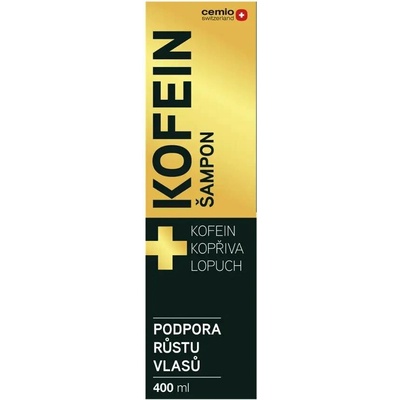Cemio Kofeinový šampon na podporu růstu vlasů 400 ml