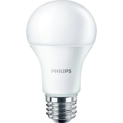 Philips LED žárovka E27 A60 10W 75W studená bílá 6500K