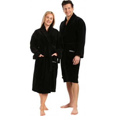 Nedeto Халат Nedeto черен Nedeto | Cheren | ЖЕНИ | M