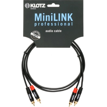 KLOTZ Кабел чинчове-чинчове 0.9м професионален Klotz MiniLink Pro KT-CC090 с позлатени контакти
