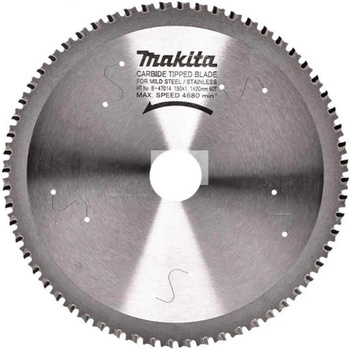Makita Циркулярен TCT режещ диск за инокс и легирана стомана Makita B-47014, 150x20x60T (B-47014)