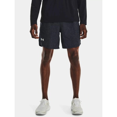 Under Armour UA LAUNCH 7'' PRINTED SHORT-GRY sivé