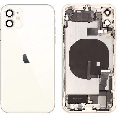 Apple iPhone 11 - Zadní Housing (White) s předinstalovanými díly