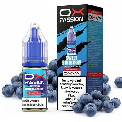 Oxva Ox Passion Salts Sweet Blueberry 10 ml 20 mg