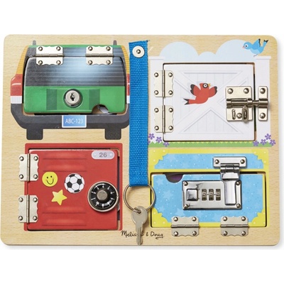 Melissa & Doug Trezory a zámky