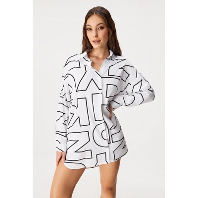 DKNY Нощница DKNY Bold City Streets къса (YI30100_kos)
