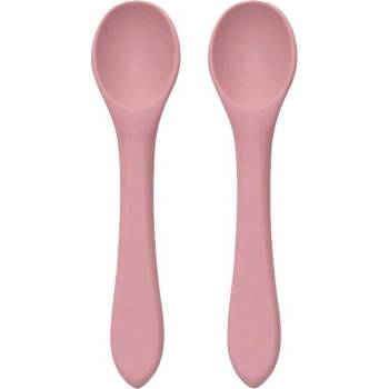 Lorelli Силиконови лъжички Lorelli - Natural, 2 броя, Deep Pink (10230690002)