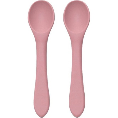 Lorelli Силиконови лъжички Lorelli - Natural, 2 броя, Deep Pink (10230690002)