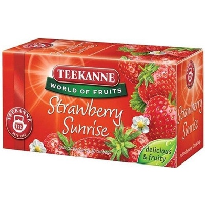 Teekanne čaj ovocný Srawberry Sunrrise Jahoda 20 x 2,5 g