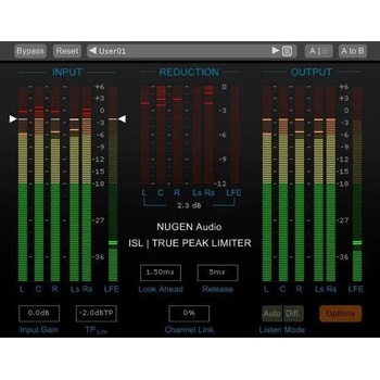 Image 1 of NUGEN Audio ISL 2 True Peak Limiter