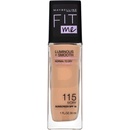 Maybelline Fit Me Luminous + Smooth SPF18 Foundation tekutý make-up pro sjednocenou a rozjasněnou pleť 115 Ivory 30 ml