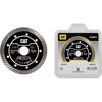 Caterpillar Диамантен Turbo диск CAT DA09011 115х22.23х2.2мм (3512696)