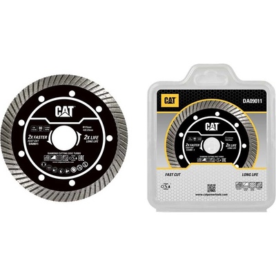 Caterpillar Диамантен Turbo диск CAT DA09011 115х22.23х2.2мм (3512696)