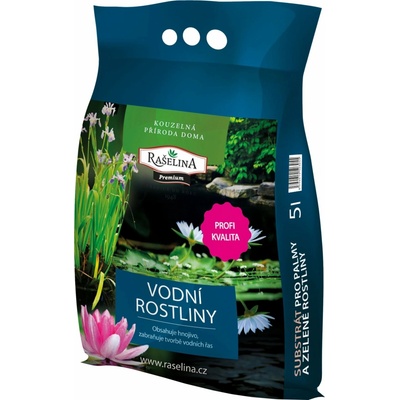 Rašelina Soběslav Substrát pro vodní rostliny 5 l