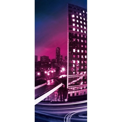 Preinterier DV0102 Fototapeta na stenu Mesto zrýchlené vlies 91cm x 211cm