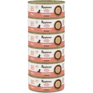 Applaws Puppy Taste Toppers Chicken Breast in Broth 6 x 156 g