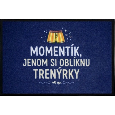 Mercury Flooring, Trenýrková rohožka modrá 40x60 cm