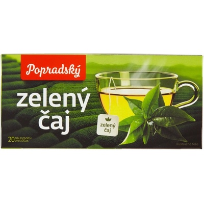 Popradský zelený čaj 20 x 1,5 g