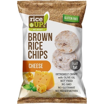 Nuhealth Jsc. Rýžové chipsy sýr 60 g