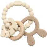 Lorelli Силиконова гризалка с бук Lorelli Premium - Зайче, Natural Beige (10210850005)