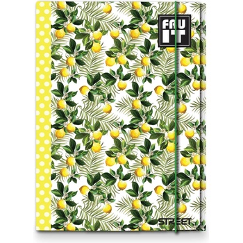 Image 1 of STREET Папка с ластик STREET Fruits A4, асорти (24835-А-FRUITS)
