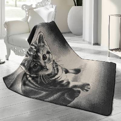 SCANquilt Deka Velur STYLE kitty 150x200