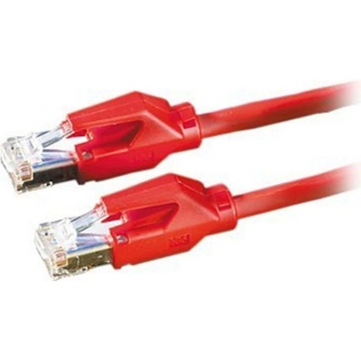 Secomp 21.05.0011 RJ45 CAT 6 S/FTP 1m červený