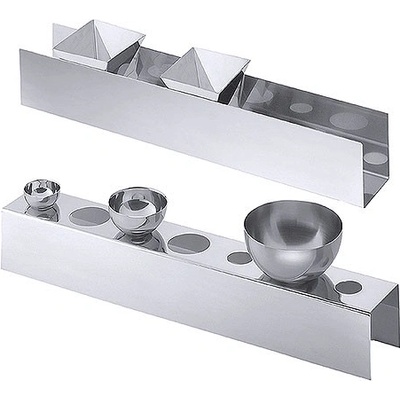 Contacto stojan na formy ve tvaru půlkruhu 877 /pyramidy 875 500x70x70 mm 878/500 inox