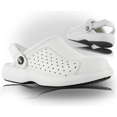 VM Footwear Vm footwear linz 3995-ob / Кожени работни сандали ob e sr - бели 38 (3995-ob-38)