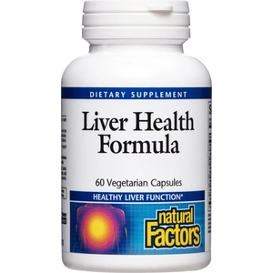 Natural Factors Формула за здрав черен дроб, 60 V капсули Natural Factors (3546 NF A)