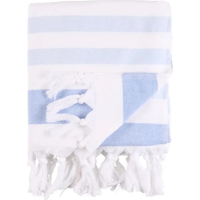 Хавлиена кърпа Sea ranch Miami Beach towel - White (Federal Blue / White)