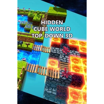 Игра Hidden Cube World Top-Down 3D за PC Steam, Електронна доставка