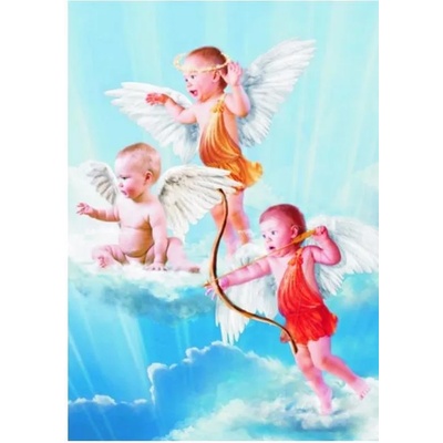 Gold Puzzle Collection - Puzzle Three Little Angels - 1 000 piese