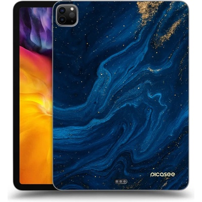 Picasee silikónový čierny obal pre Apple iPad Pro 11 2024 7.gen. Blue