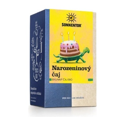 Sonnentor Narozeninový čaj porcovaný dvoukomorový 27 g