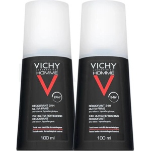 Vichy Homme Ultra-Refreshing deo spray 2x100 ml