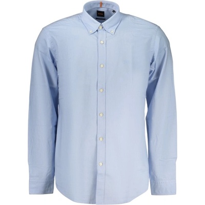 HUGO BOSS Мъжка риза с дълъг ръкав boss, Размер 2xl, Цвят Синьо (50519707rickertm_az460)