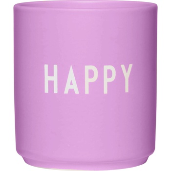 Design Letters Чаша халба Favourite Happy тъмнорозова (10101002DPIHAPPY)