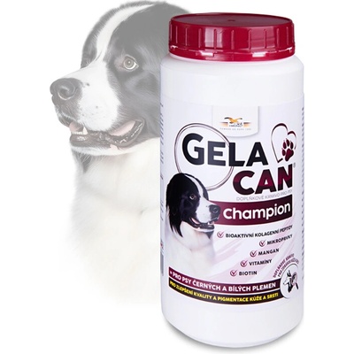 Gelacan Champion pro černobílé psy 500 g