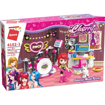 Qman Cherry 4102-1 Studio sada 1ks Zkušebna Cherry