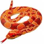 BEPPE Mascot Waz red-orange 180cm 13984