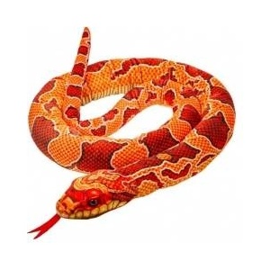 BEPPE Mascot Waz red-orange 180cm 13984