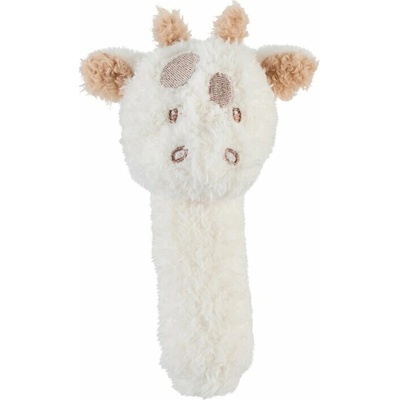 NATTOU Hračka plyšová hrkálka Teddy žirafa 14 cm