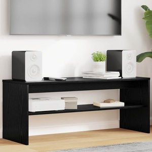 vidaXL ТВ шкаф 100 x 35 x 40 см Черния дъб Инженерна дървесина (8000309)
