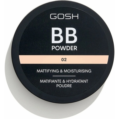 Gosh BB matující pudr 2 Sand 6,5 g