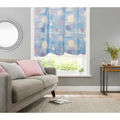 Hotová záclona 160x300cm BLUE