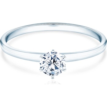 SAVICKI Годежен пръстен savicki: бяло злато, лабораторен диамант