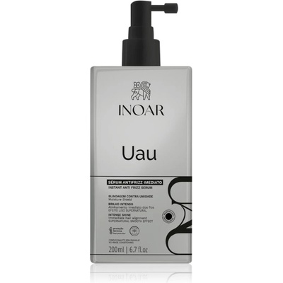 INOAR Uau Anti-Frizz изглаждащ серум против цъфтене 200ml