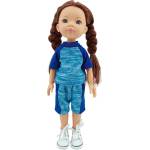 Moni Кукла Moni Toys - Pretty Doll, в спортен екип, 33 cm (111801)