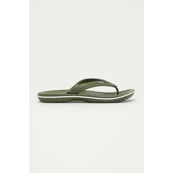 Crocs Джапанки Crocs Crocband Flip мъжки в зелено Espresso 207142 (S.CROCBAND.FLIP.11033.M)